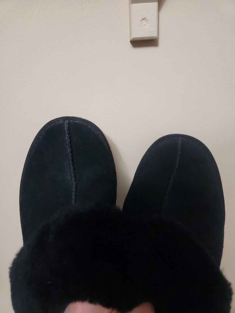 Black Platform UGGs with a 2” Platform - Picture 3 of 4
